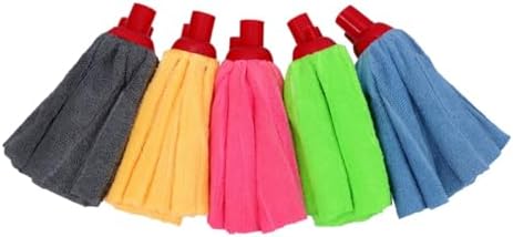 Alternative view of Havlu Mop Başlığı – Mikrofiber, Süper Emici, Dayanıklı ve Renkli Temizlik Bezi (Tüm Mop Saplarına Uyumlu), Karışık Renk