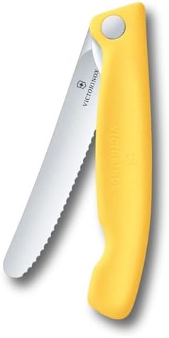 Alternative view of Swiss Classic 11cm Tırtıklı Piknik Bıçağı, Sarı