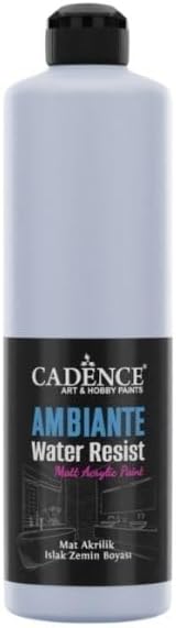 Alternative view of Cadence Ambiante Suya Dayanıklı Akrilik Boya AW-08 ARDUVAZ GRİ 500ML + KATALİZÖR 20GR