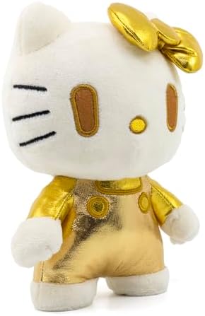 YUME HELLO KITTY DZNR PLUSH GOLDEN EDITION HELLO KITTY - Görsel 3