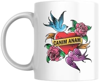 Canım Anam Baskılı Kupa Bardak Hediyelik Çay Kahve Kupası