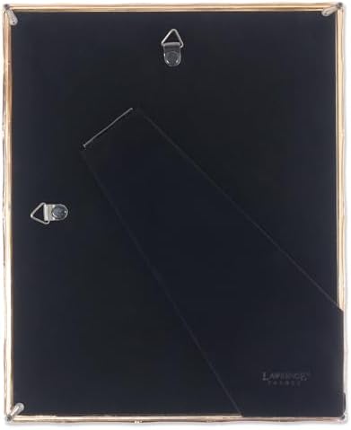 Frames Bambu Tasarımlı Metal Çerçeve, 8x10, Mat 5x7, Altın - Görsel 2