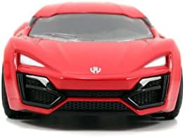 Alternative view of Jada 1:32 Lykan Hypersport rot aus Fast & Furious Teil 7