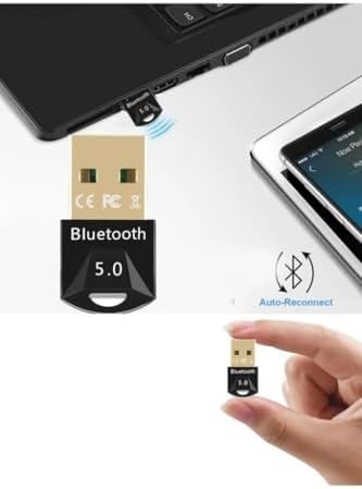 Alternative view of Masaüstü Bilgisayar Bluetooth Adaptör V5.0 Usb Dongle Bluetooth Aparatı Çevirici Dönüştürücü