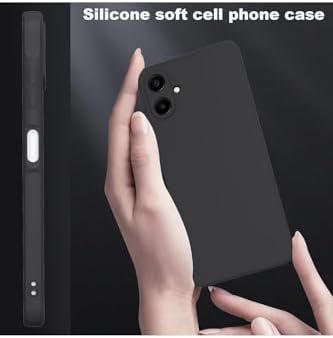 Alternative view of -  Galaxy A07 ile uyumlu Kılıf Kamera Korumalı Yumuşak Renkli Silikon + 9H Ekran Koruyucu Cam 2in1 Set