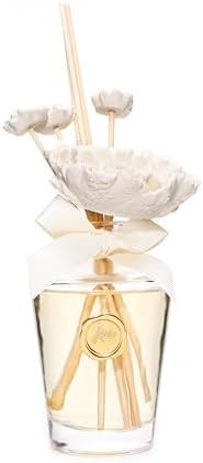 Alternative view of 130 ml Ekru Çiçek Seramik Taş Bambu Çubuklu Black Vanilya Oda Kokusu