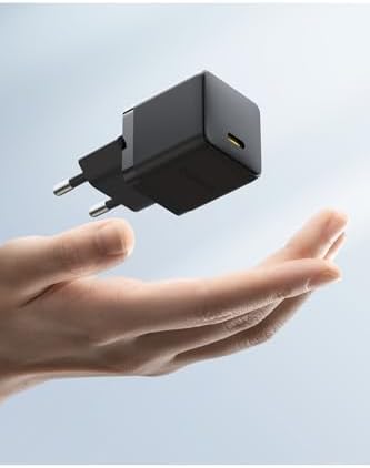 Alternative view of 20W Hızlı Şarj Cihazı, Palm 1C USB-C Duvar Adaptörü, BCT Soğutma Teknolojisi ve Akıllı Çip Koruması, Kompakt Şarj Başlığı,  ve iPhone Uyumlu, Siyah