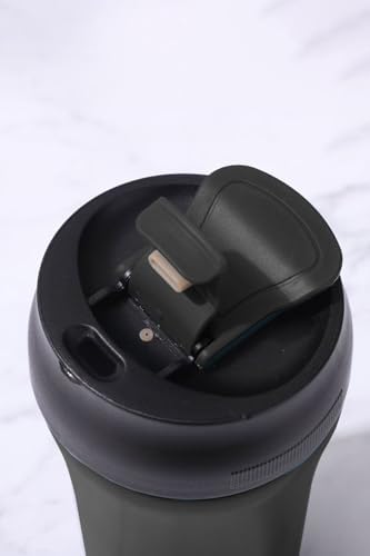 Alternative view of 304 Çelik Siyah 400 ml Kahve El Termos Mug cin853sy
