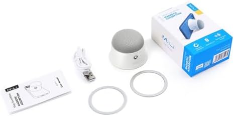 Alternative view of MiLi Mag-Soundmate MagSafe Uyumlu Mini Taşınabilir Bluetooth Hoparlör Beyaz