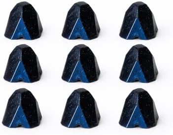 Alternative view of 9 Adet Sandal Ağacı Kokulu Siyah Renkli Buhurdanlık Mum Eritme Tableti