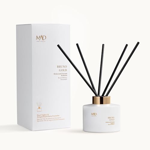 MAD Bruno Gold Ortam Kokusu 160 ml – Çarkıfelek, Vadi Zambağı & Sandal | Fruity & Meyvemsi - Görsel 3