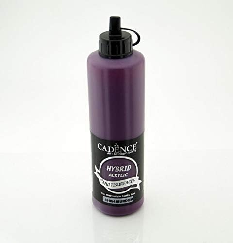 Alternative view of Cadence Hybrid Multisurface Akrilik Boya 500 ml. H-064 MÜRDÜM
