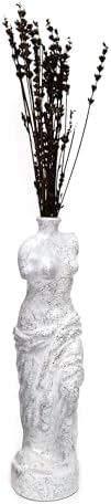 Büyük Mermer Desenli Venüs Vazo (33 cm)