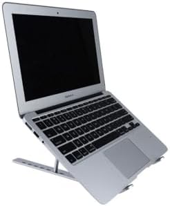 Alternative view of En Büyük Boy Alüminyum Katlanabilir Kademeli Laptop Bilgisayar Notebook Mac Standı, Ergonomik Notebook ve Tablet Tutucu, Çok Sağlam Metal Taşınabilir Tasarım, Hafif Koruma Çantası ile Beraber sg-001