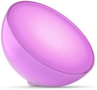 Hue GO V2 Taşınabilir Akıllı Led Masa Lambası, Bluetooth Özellikli, Beyaz ve Renkli