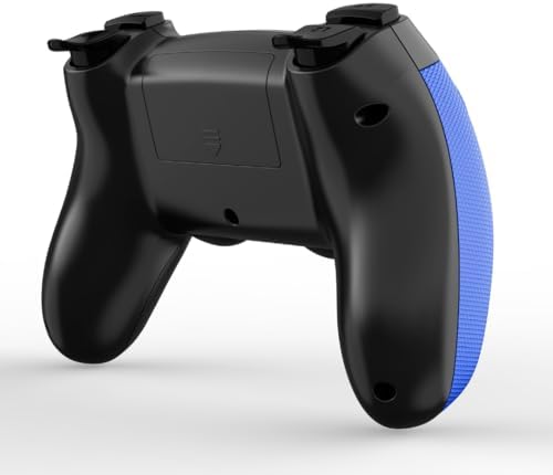 2.4G Kablosuz Gamepad PC Uyumlu Pilli Joystick Wireless Oyun Kolu Kişiselleştirilmiş Düğme, Hassas Trigger Kaymaz Tasarım G2.4G (Koyu Mavi) - Görsel 3
