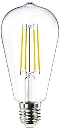 E27 FİLAMAN LAMBA ST64, SARI IŞIK 4W 470LM 2700K CLEAR