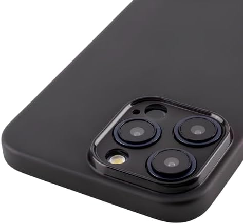 iPhone 16 Kılıf 6.1" ile Uyumlu, Ultra İnce Cep Telefon Kılıfı, Kamera Bölge Koruyucu, Ekstra Tuş Takımı, TPU Malzeme BPA İçermez, Kolay Temizlenebilir Phone Case - Saydam Siyah - Görsel 2