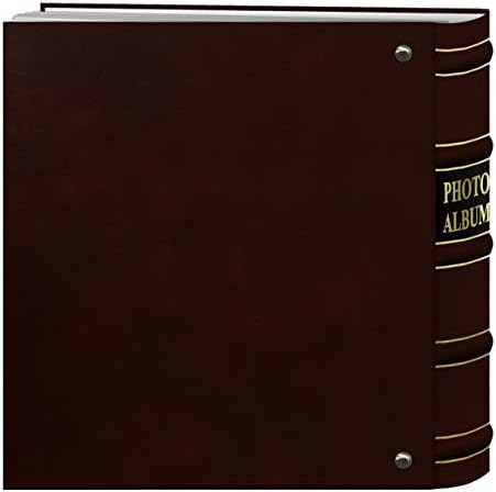 Alternative view of Photo Albums 200 Cepli Halka Bağlı Şarap Rengi Bağlanmış Deri Altın Vurgulu Kapak Fotoğraf Albümü 10 x 15 cm Baskılar için