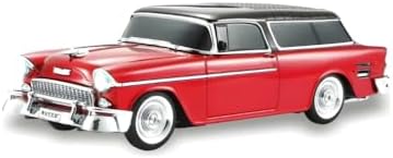 1955 Model Klasik Araba Bluetooth Hoparlör Speaker 10 Watt Fm Radyo Sd Kart USB (Kırmızı)