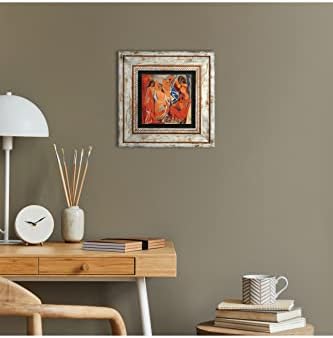 Alternative view of Picasso Avignonlu Kızlar Taş Duvar Tablosu - Çerçeveli Taş Tablo - Dekoratif Duvar Sanatı - Modern Ev ve Ofis Duvar Dekoru T1-302