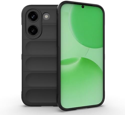 Xiaomi Poco X8 Pro ile Uyumlu Kılıf Silikon Yumuşak Kamera Lens Korumalı İçi Kadife Mat Renkli İnce Kapak Etnik Siyah