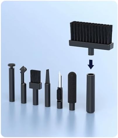 Alternative view of Ergonomik Klavye Bilek Desteği ve 22-in-1 Temizlik Kiti – Gizli Saklama ve Manyetik Organizer Tasarım, Mekanik Klavye Uyumlu Masaüstü Düzenleyici, Telefon Kulaklık Laptop Temizleme Seti Siyah