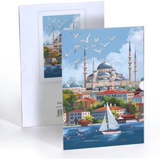 Denizle Kucaklaşan Şehir, A4 Poster (GGK-PS004)