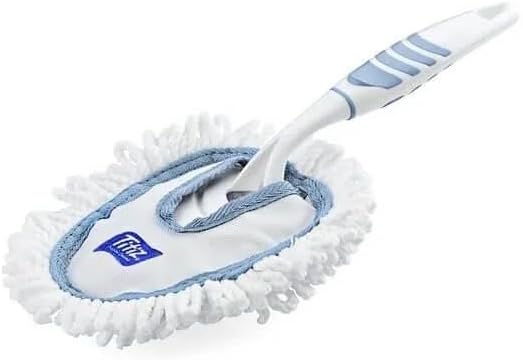 Titiz Soften Mikrofiber Toz Alıcı - Hassas Yüzeyler İçin Ergonomik Saplı Toz Alma Püskülü (Yıkanabilir)
