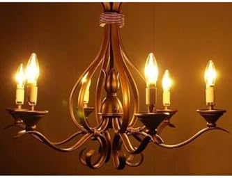 Rustik Led Ampul 4w E14 Ince Duy Gün Işığı 3000K 10 Adet Cata ERD25 Düz Mum Ampul
