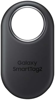 Galaxy SmartTag2 (1 adet) Kayıp Modlu Bluetooth İzleyici, Kompakt Tasarım, Uzun Ömürlü Pil Ömrü, IP67 Direnç, Siyah 2023