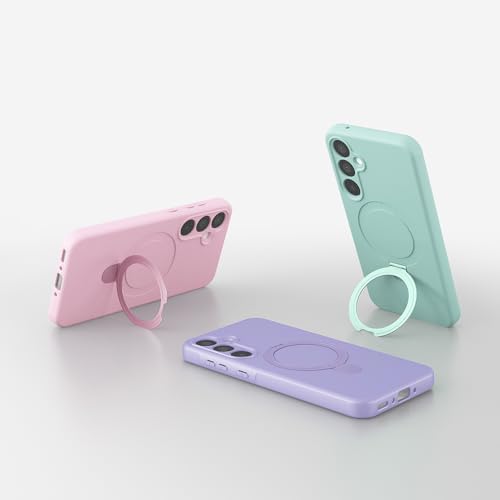 Galaxy A17 ile uyumlu Kılıf Z-Samara Kapak Stand Olabilen Galaxy A17 kilif Siyah - Görsel 2