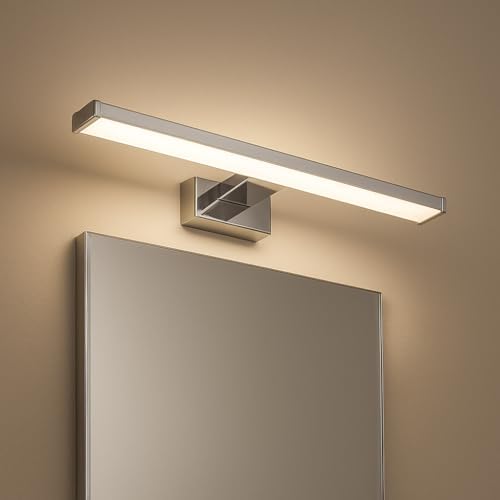 Leylek 8W 4200K LED Ayna ve Resim Apliği 40 cm 220V 720 Lümen – Krom Gövde, Doğal Beyaz Işık, Modern Duvar Üstü Aydınlatma - Görsel 3