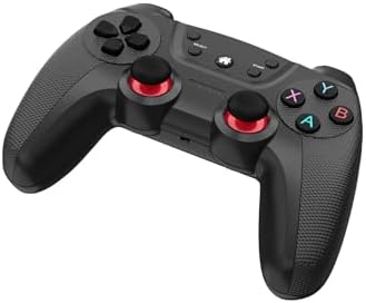 Alternative view of 2.4G Kablosuz Oyun Kolu PC Uyumlu Pilli Joystick Wireless GamePad Hassas Trigger Kaymaz Tasarım G2.4G (Siyah)