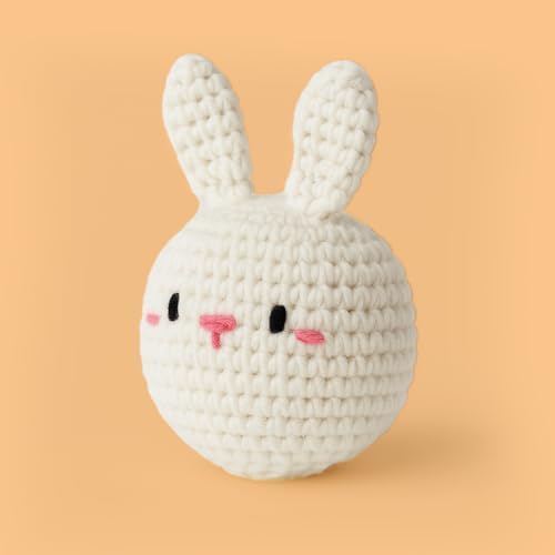 Alternative view of Mini Tavşan Örgü Kiti - Amigurumi Tığ KitiMini Tavşan Örgü Kiti - Amigurumi Tığ Kiti