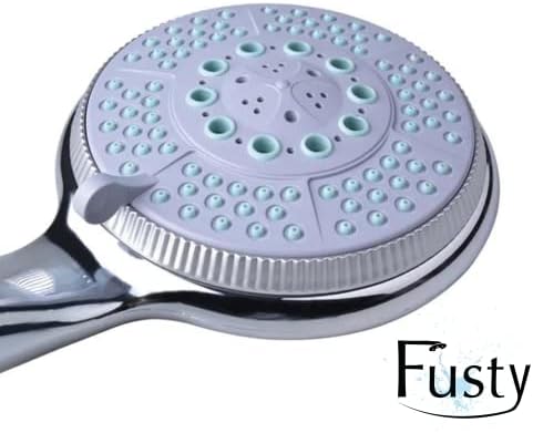Alternative view of Huge 5 Fonksiyonlu Büyük Başlı El Duşu Duş Başlığı - Farklı Püskürtme Modları - Yüksek Kaliteli ABS Krom Kaplı G1/2 Uyumlu