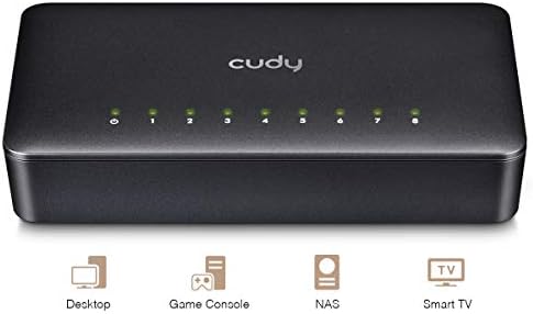 Cudy FS108D 10/100Mbps 8 Port Megabit Switch