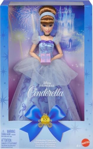 Mattel  Prenses Külkedisi Doğum Günü Koleksiyonluk Moda Bebek,  Filminden Esinlenmiştir, Çocuklar ve Koleksiyonerler için Özel Gün Hediyeleri
