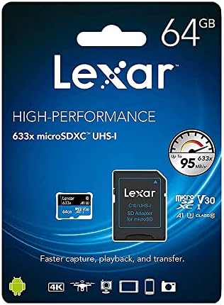 64GB 633x MicroSDXC UHS-I U3 100/45 MB/sn Yüksek Performanslı MicroSD Hafıza Kartı - Görsel 3