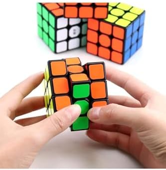Alternative view of Hediyecik Zeka Küpü 3X3X3 Cm 54 Kare Sabır Küpü Rübik Küp Renkli Kaliteli