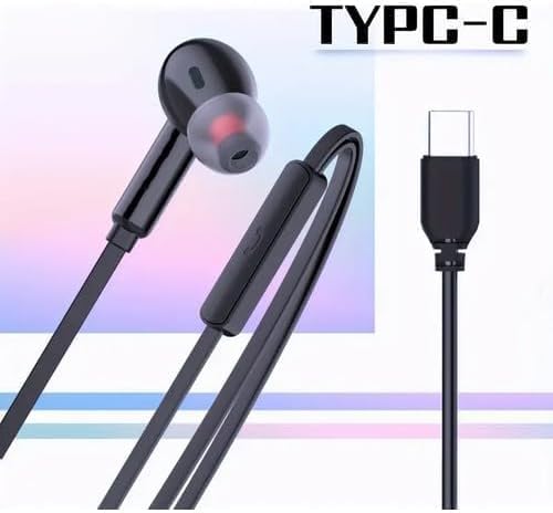 SİYAH SİLİKON KABLOLU TYPE C KULAKLIK TÜM TYPEC ÇIKIŞLI CİHAZLARA UYUMLU TAK ÇALIŞTIR tüm cihazlara uygun, BLUETOOTH GEREKMEZ MÜKEMEL SES BASS TİZ MİKROFON AAA KALİTE !!!!!!