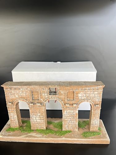 Alternative view of Patara Antik Kent El Yapımı Dekoratif Minyatür, Antik Taş Duvar Tasarımı, Yeşil Bitkili, Biblo Koleksiyon Parçası