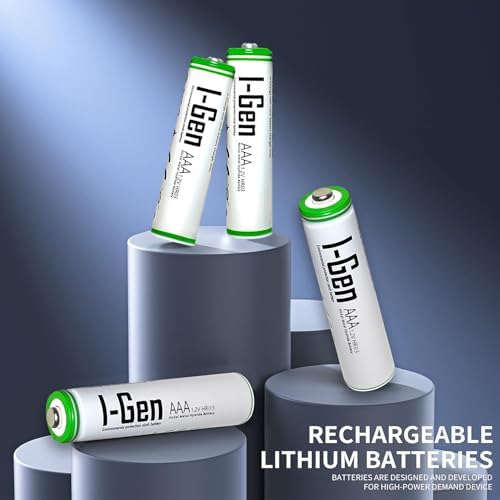 Alternative view of I-Gen B109 8 Adet AAA 900 Mah Şarj Edilebilir İnce Kalem Pil 1.2V Ni-MH Şarjlı Pil