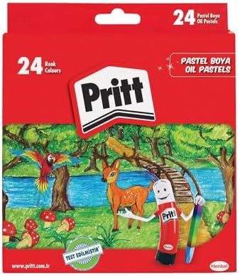 Alternative view of Pritt 24'lü Pastel Boya - Karton Kutu