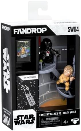 Fandrop SW04-: The Empire Strikes Backâ - Luke Skywalker VS. Darth Vader, Herhangi Bir Koleksiyonunu Geliştirmek İçin Bir Ekran Oluşturan Epik Diorama, Eserler ve Sahne - Görsel 3