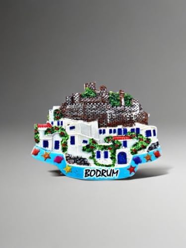 BODRUM TEMALI POLYESTER MAGNET
