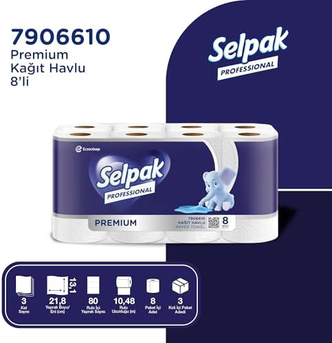 Alternative view of Selpak Professional Premium Havlu Kağıt, 8 Rulo