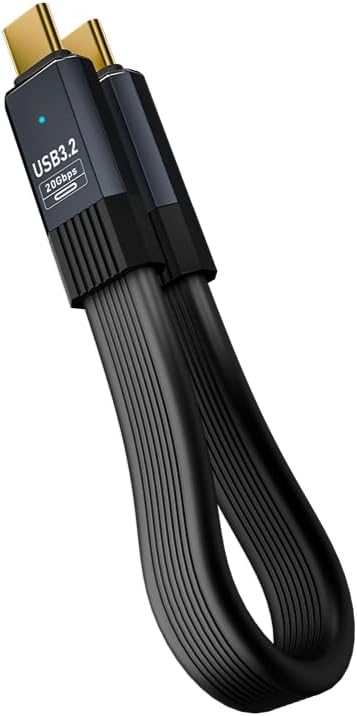 Alternative view of USB C to USB C Esnek FPC Kablo 80cm, 100W PD Hızlı Şarj, USB 3.2 20Gbps Veri, 8K@60Hz Video, DZD