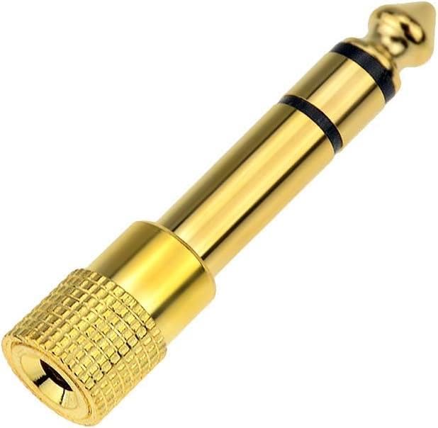 Alternative view of PX-4458 6.3 mm Erkek to 3.5 mm Dişi Jack Adaptörü, 6.35 mm Büyük Jack Erkek 3.5 mm Kulaklık Dişi Ses Çevirici, Mikrofon Amfi Hoparlör Ses Sistemi Dönüştürücü