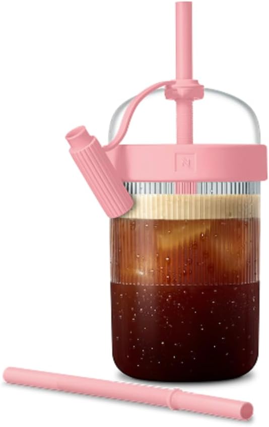 Alternative view of Seyahat Bardağı, Federico Peri Design, Sınırlı Üretim, Sadece Soğuk İçecekler İçin, 540 ml, Sakız Pembesi